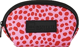 Косметичка, міні, рожево-червона - IDC Institute Makeup Bag — фото N1