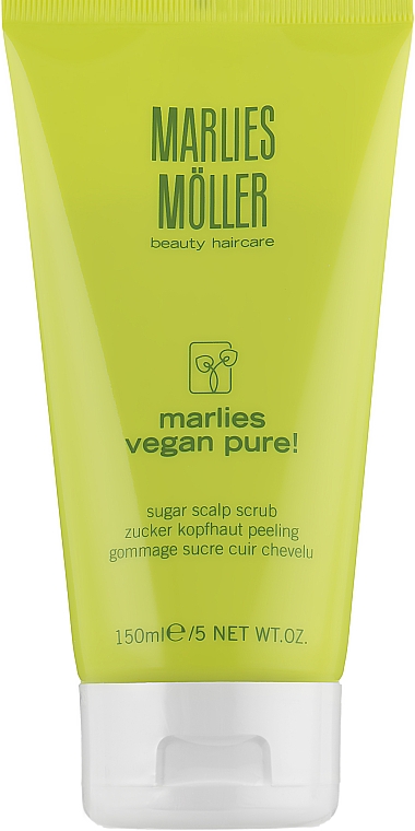 Цукровий скраб для шкіри голови "Веган" - Marlies Moller Marlies Vegan Pure! Sugar Sculp Scrub — фото N1