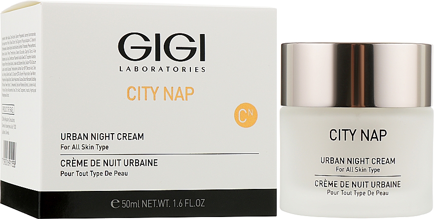 Крем ночной для лица - Gigi City Nap Urban Night Cream — фото N4