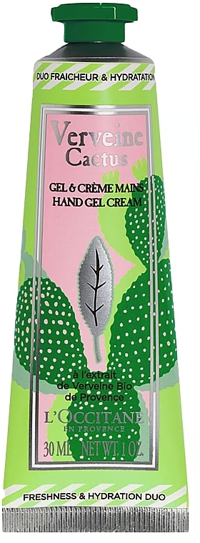 Крем для рук "Кактус і вербена" - L'Occitane Verbena Cactus Hand Cream — фото N1