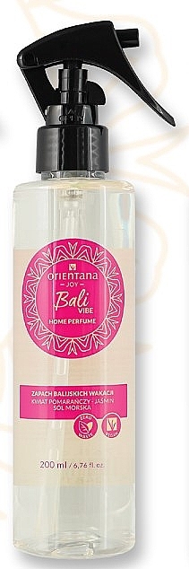 Ароматичний спрей для дому - Orientana Joy Bali Vibe Home Perfume — фото N1