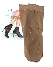 Носки женские с рисунком, "Carry", 20 Den, naturel - Knittex — фото N2
