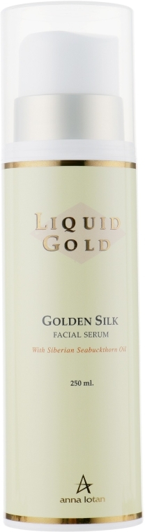 Сыворотка "Золотой шелк" - Anna Lotan Liquid Gold Golden Silk Facial Serum — фото N1