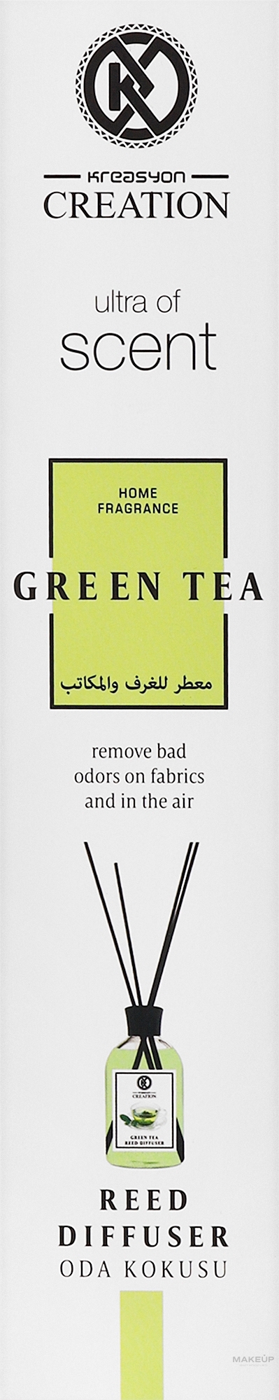 Kreasyon Creation Green Tea - Аромадиффузор — фото 115ml