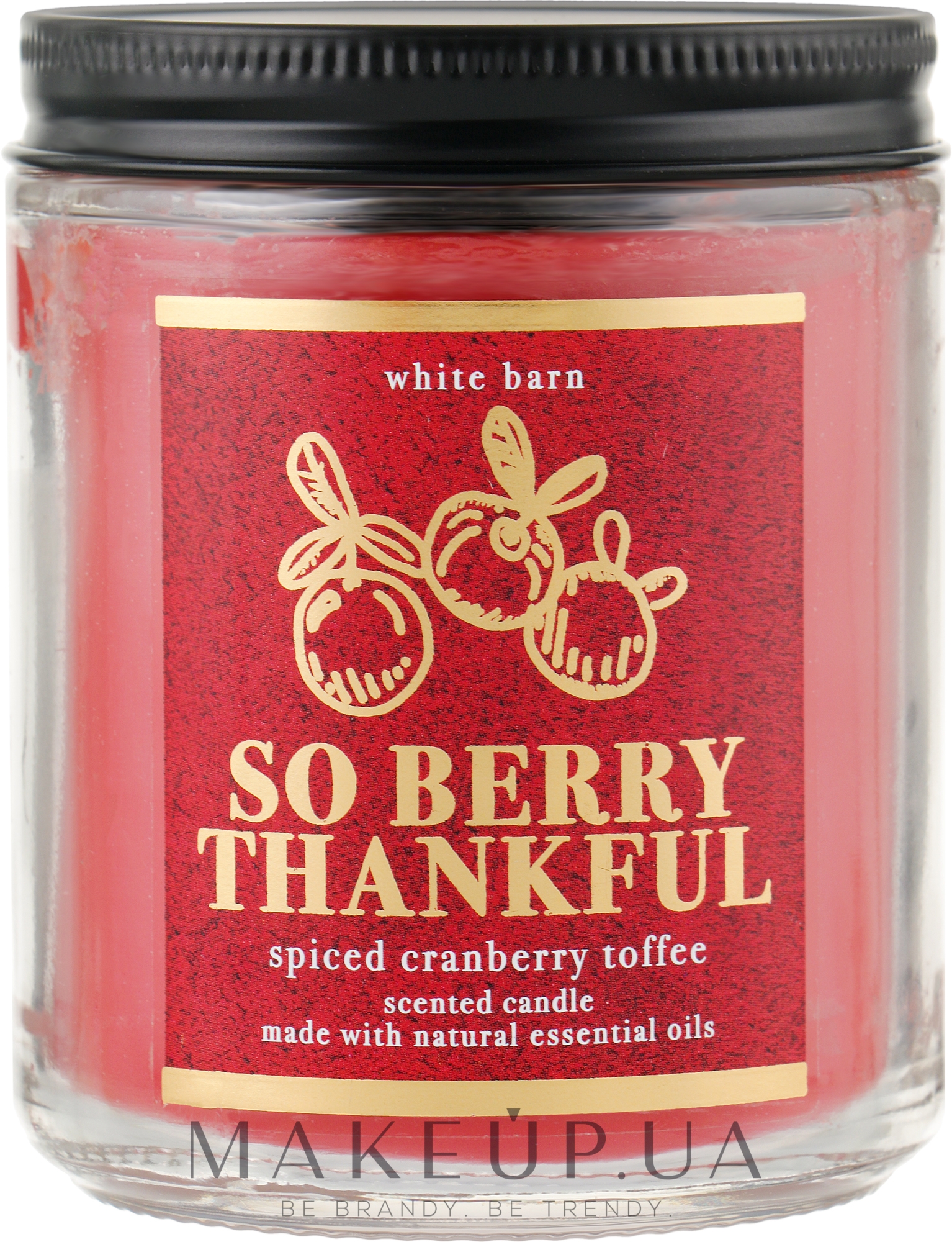 Аромасвічка "So Berry Thankful" - Bath and Body Works — фото 198g