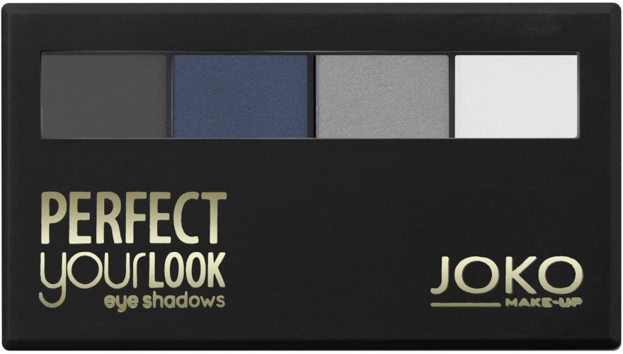 Тіні для повік чотирьохкольорові - Joko Perfect Your Look Quattro Eye Shadows