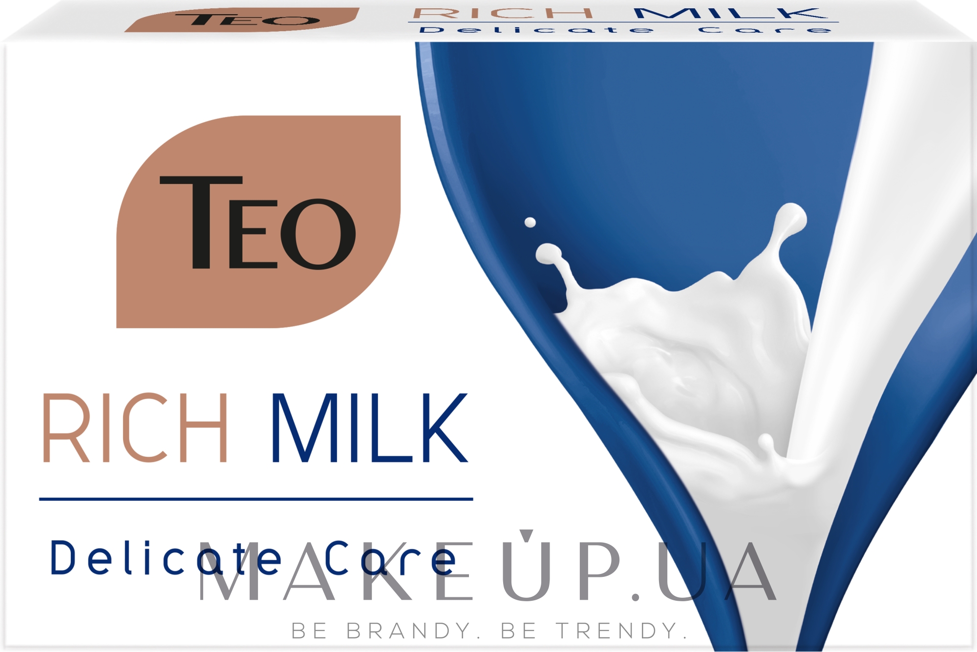 Туалетное мыло "Delicate Care" - Teo Tete-a-Tete Milk Rich Soap — фото 90g