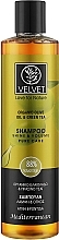 Духи, Парфюмерия, косметика Шампунь для блеска и объема волос - Velvet Love for Nature Organic Olive & Green Tea Shampoo