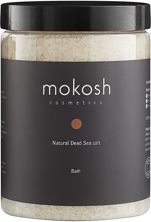 Натуральна сіль Мертвого моря  для ванни - Mokosh Cosmetics Natural Dead Sea Bath Salt — фото N1