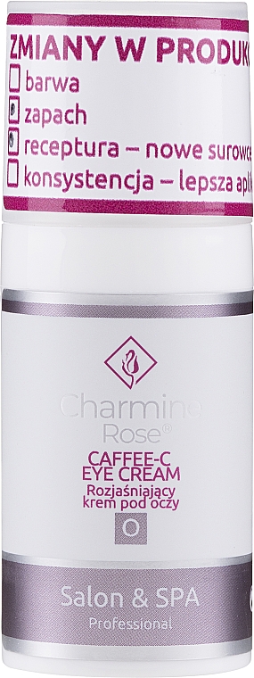 Освітлювальний крем для повік - Charmine Rose Caffee-C Eye Cream — фото N3