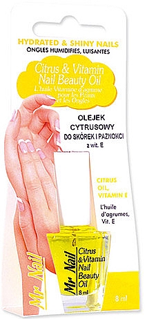 Вітамінна олія для нігтів - Art de Lautrec Mr Nail Citrus&vitamin Nail Oil — фото N1