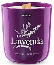 Ароматическая свеча "Lawenda" - Ravina Aroma Candle — фото N1