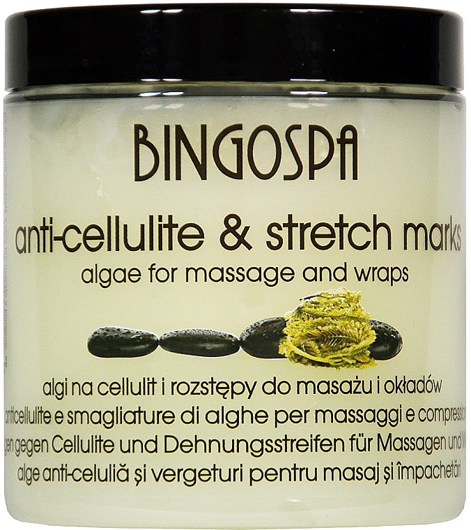 Гель з водоростями проти целюліту і розтяжок  - BingoSpa Algae For Stretch Marks and Cellulite For Compresses And Massage