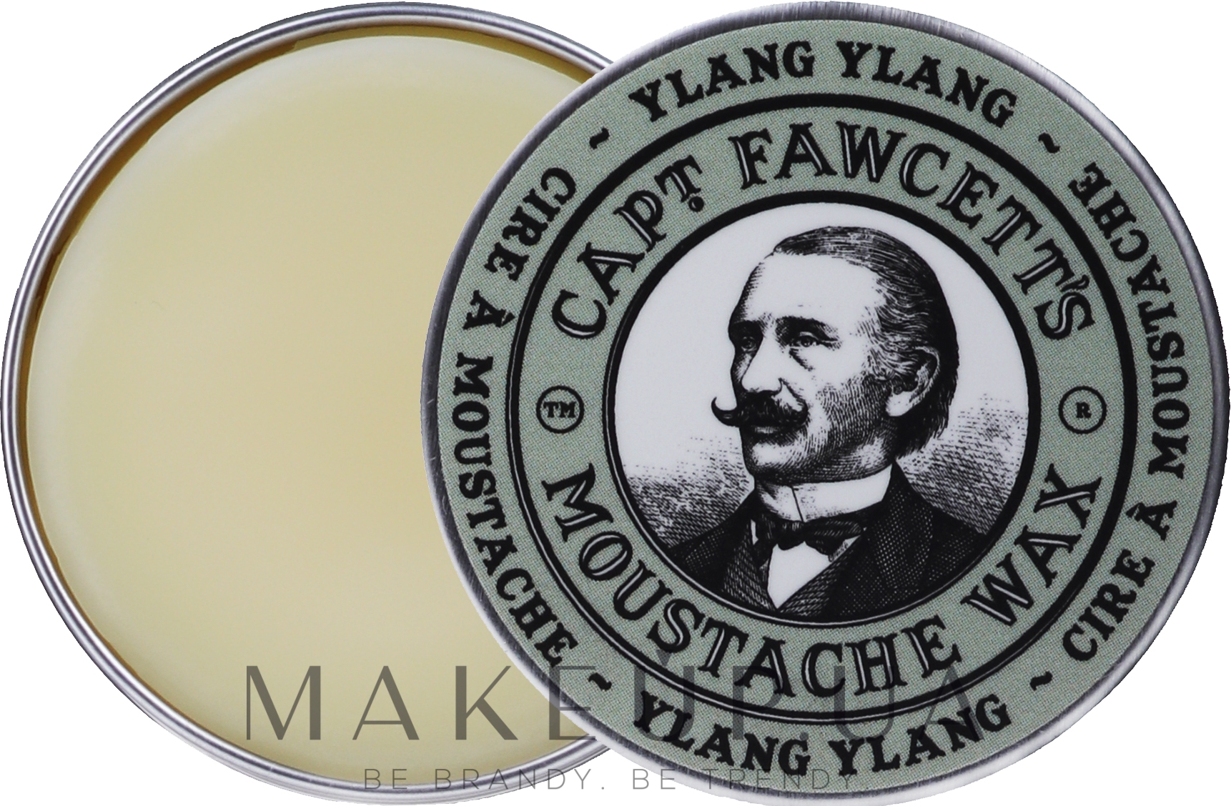 Віск для вусів - Captain Fawcett Ylang Ylang Moustache Wax — фото 15ml