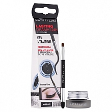 Духи, Парфюмерия, косметика УЦЕНКА Подводка для глаз - Maybelline New York Lasting Drama 24H Gel Eyeliner *