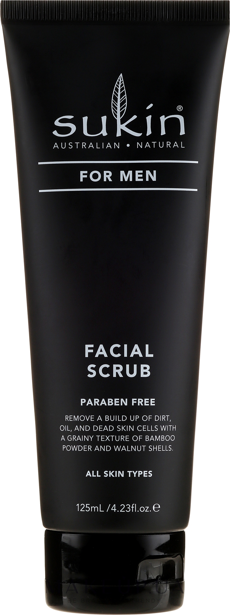 Скраб для лица - Sukin For Men Facial Scrub — фото 125ml