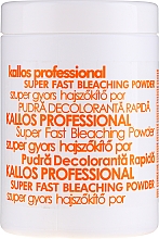 Порошок для отбеливания волос - Kallos Cosmetics Powder For Hair Bleaching — фото N1
