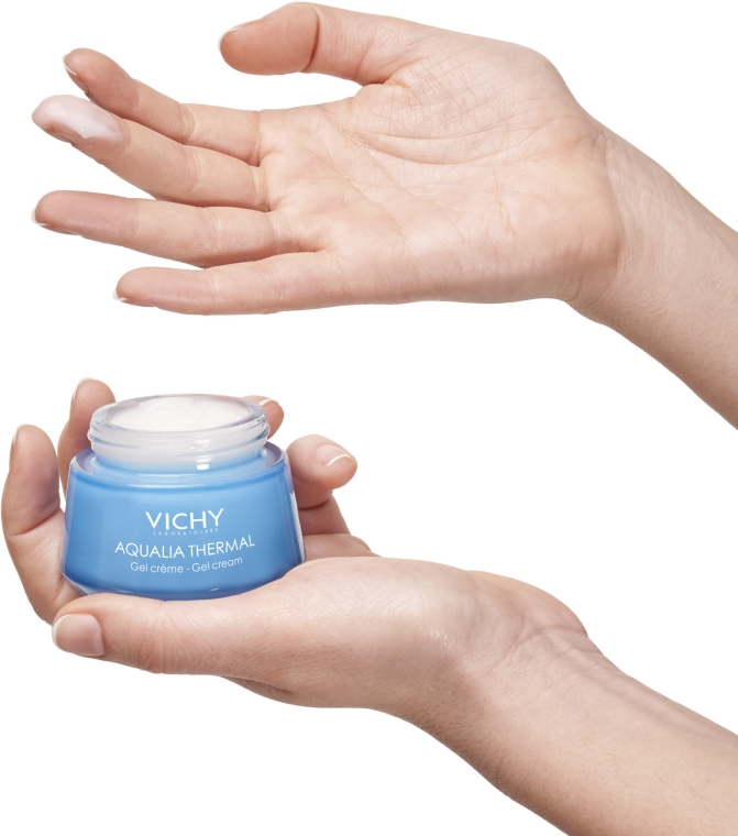 Гель-крем для глибокого зволоження шкіри обличчя - Vichy Aqualia Thermal Rehydrating Cream Gel — фото N4