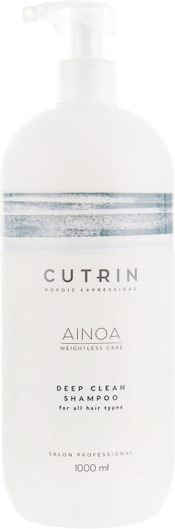 Шампунь для глубокого очищения - Cutrin Ainoa Deep Clean Shampoo — фото N3