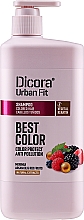 Шампунь для фарбованого волосся "Кращий колір" - Dicora Urban Fit — фото N2