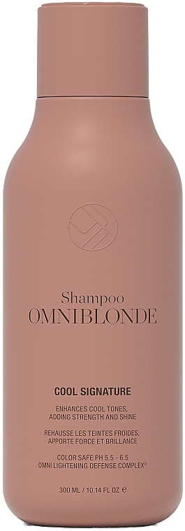 Шампунь для холодного блонду - Omniblonde Cool Signature Shampoo — фото N1