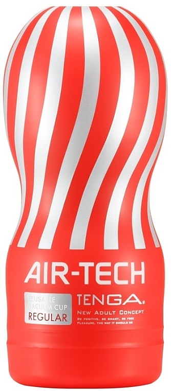 Многоразовый мастурбатор, красный - Tenga Air-Tech Reusable Vacuum Cup Regular — фото N1