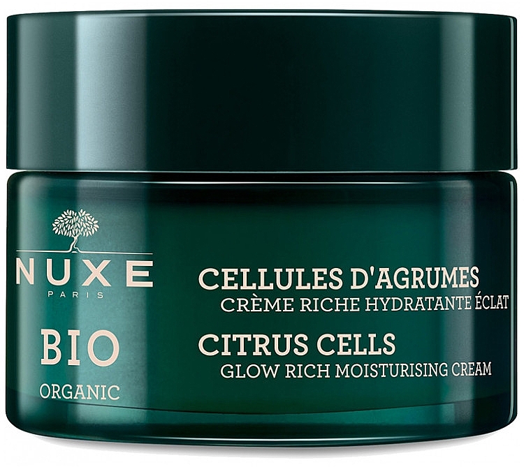 Увлажняющий крем для сияния лица - Nuxe Bio Organic Glow Rich Moisturising Cream — фото N1