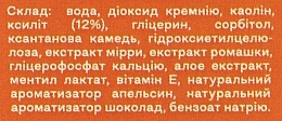 Зубная паста для детей "Шоколадный апельсин" - MFT — фото N3