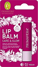Бальзам для губ "Уход и сияние" - Primavera Care & Glow Lip Balm — фото N1