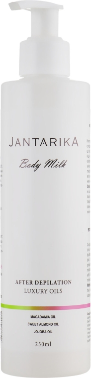 Молочко після депіляції - JantarikA Body Milk After Depilation Luxury Oils — фото N1