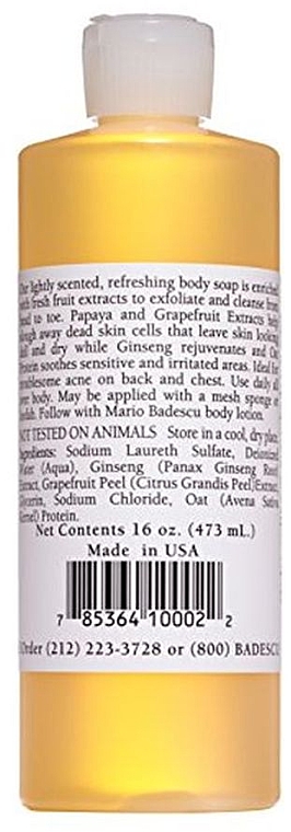 Рослинне мило для тіла - Mario Badescu A.H.A. Botanical Body Soap — фото N2