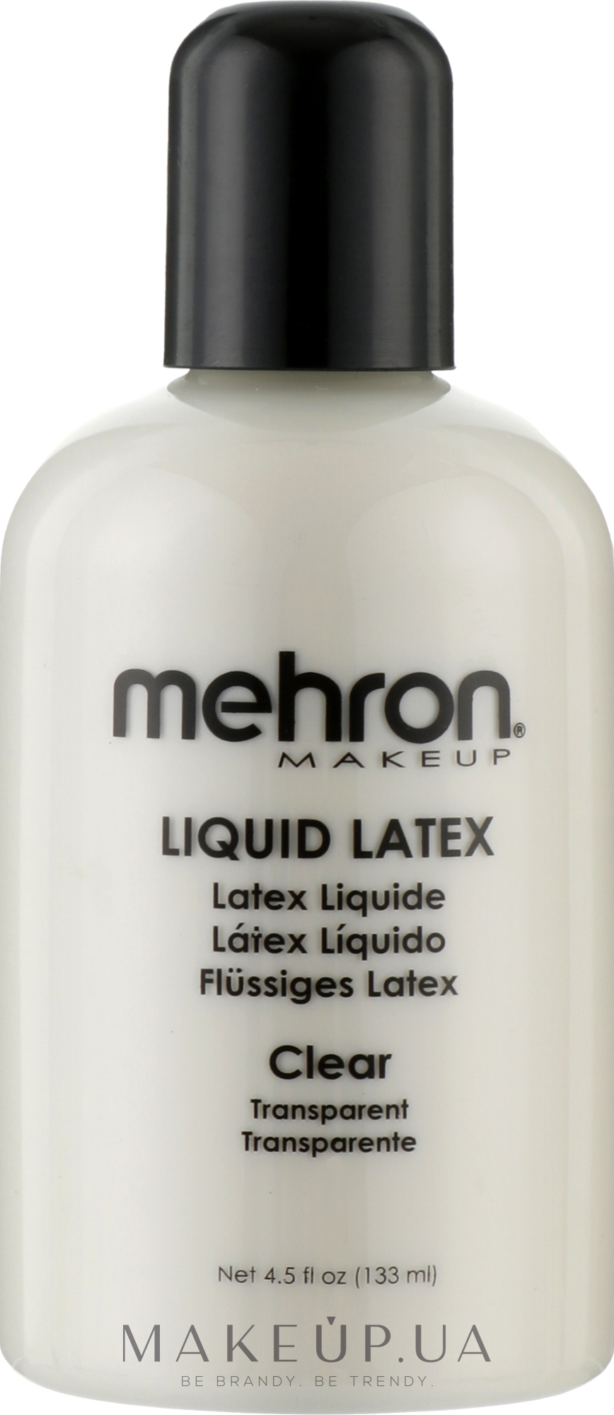 Жидкий латекс прозрачный - Mehron Latex Liquid Clear — фото 133ml