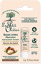 Увлажняющий бальзам для губ Масло Ши - Le Petit Olivier Ultra moisturising lip balm with fair trade Shea butter — фото N1