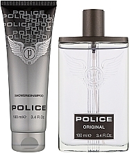 Набор - Police Original (edt/100ml + sh/gel/100ml) — фото N2