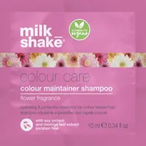 Шампунь для окрашенных волос с цветочным ароматом - Milk Shake Color Care Maintainer Shampoo Flower Fragrance (мини) — фото N1