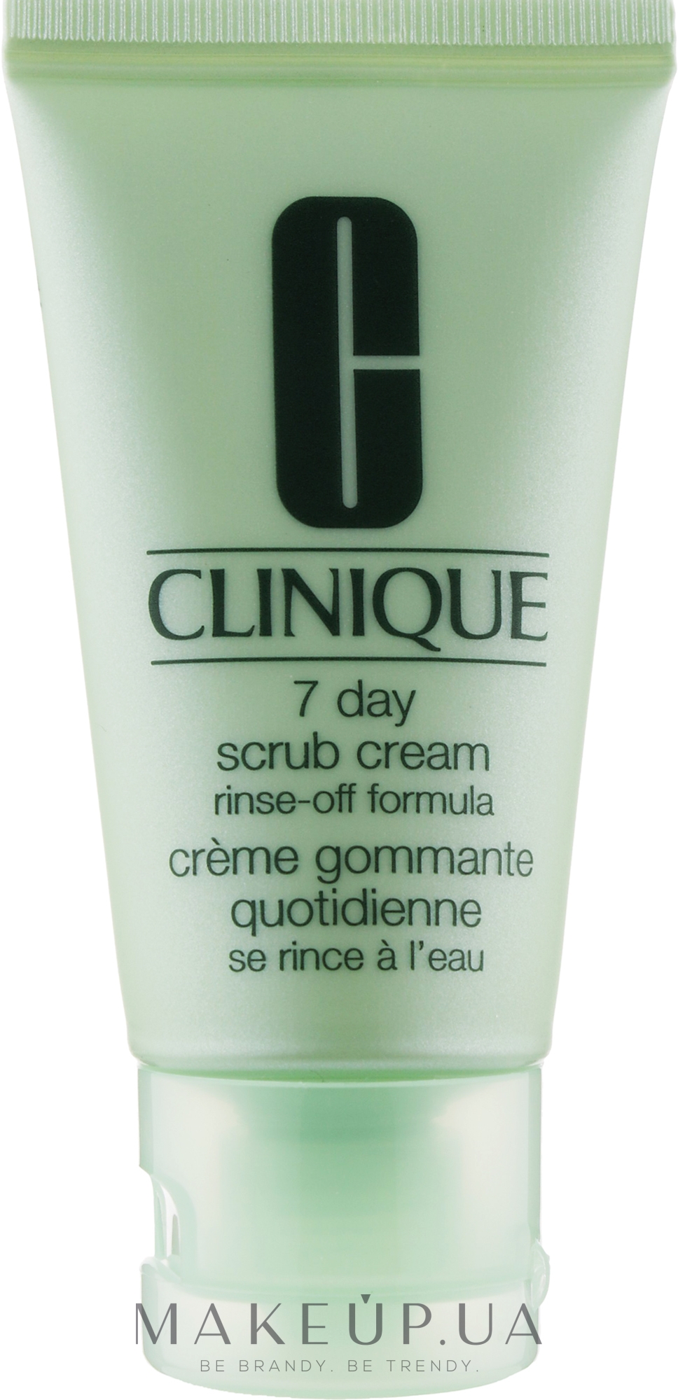ПОДАРОК! Скраб для усиленного отшелушивания - Clinique 7 Day Scrub Cream Rinse-Off Formula — фото 30ml