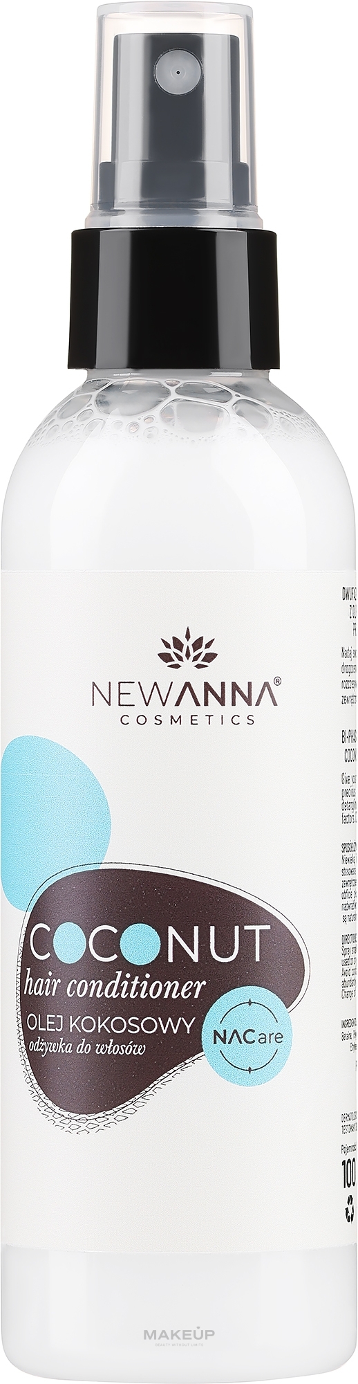 Незмивний кондиціонер для волосся "Кокос" - New Anna Cosmetics — фото 100ml