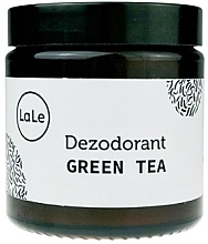 Духи, Парфюмерия, косметика Крем-дезодорант с зеленым чаем, стекло - La-Le Cream Deodorant