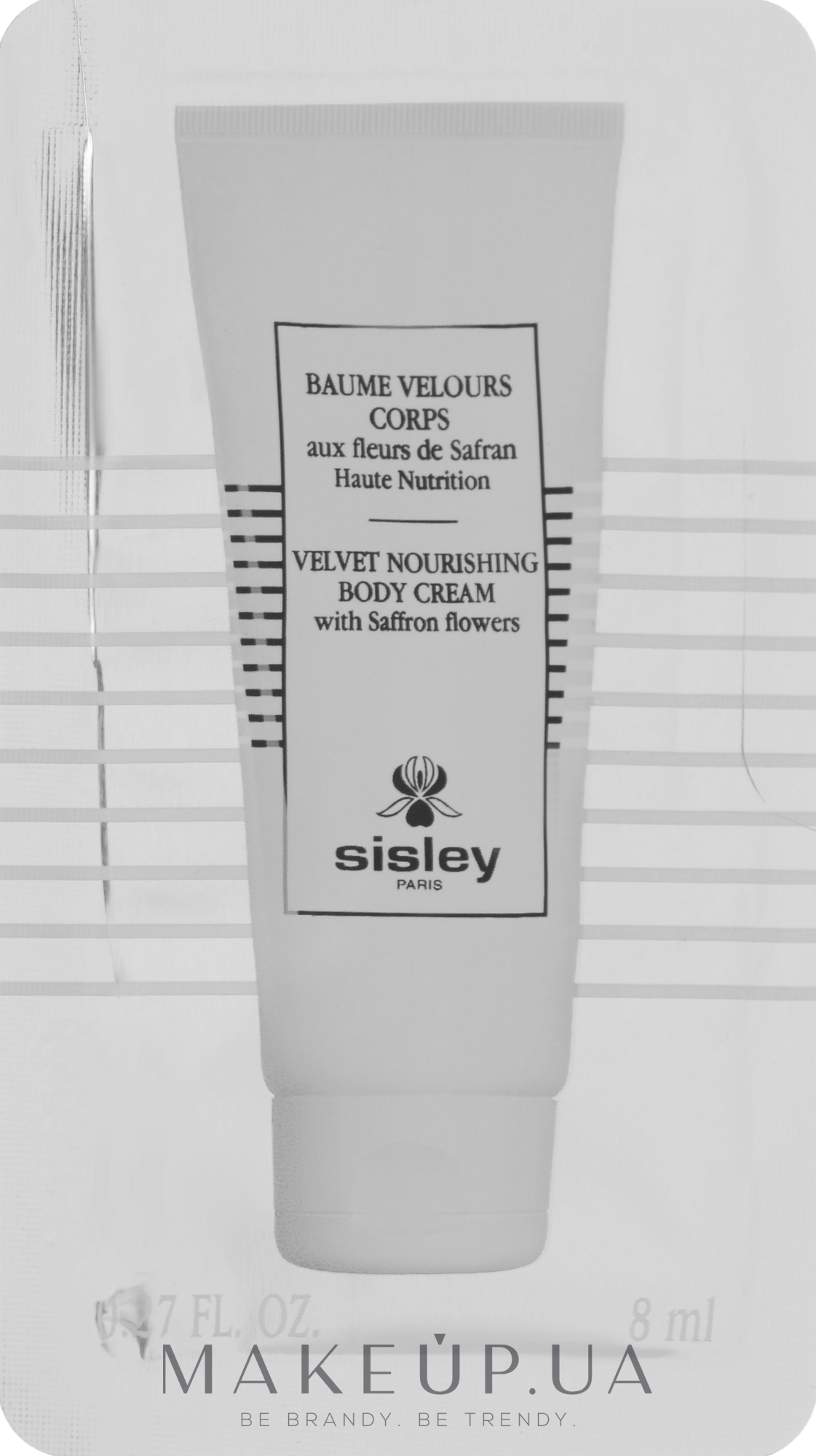 Крем для тіла - Sisley Velvet Nourishing Body Cream With Saffron Flowers (пробник) — фото 8ml