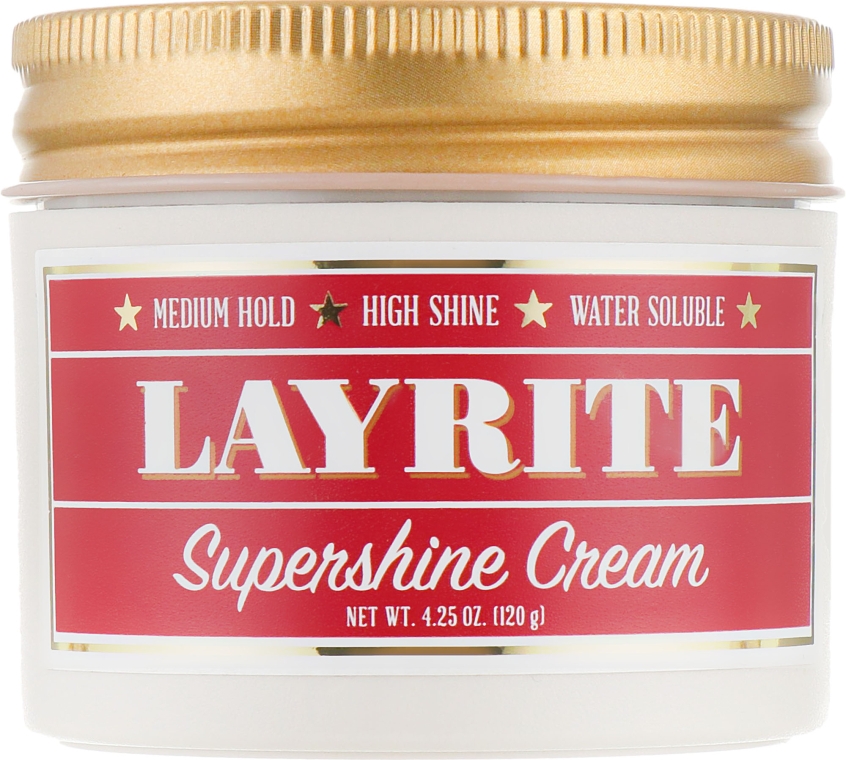 Помада для укладання волосся - Layrite Supershine Hair Cream — фото N2