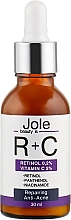 Духи, Парфюмерия, косметика Сыворотка с ретинолом и витамином С - Jole Retinol 2 + Vitamin C5 Anti Acne Serum