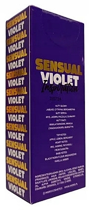 Ingrid Cosmetics Sensual Violet - Парфюмирована вода — фото N2