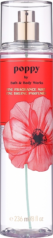 Парфюмированный спрей для тела - Bath & Body Works Poppy Fine Fragrance Mist — фото N1
