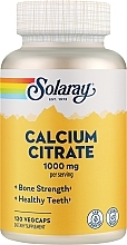 Духи, Парфюмерия, косметика Пищевая добавка "Кальций цитрат", 1000mg - Solaray Calcium Citrate 