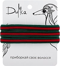 Парфумерія, косметика Набір різнобарвних гумок для волосся UH717725, 3 шт - Dulka