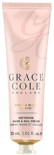 Крем для рук и ногтей с ароматом ванили и пиона - Grace Cole Boutique Hand & Nail Cream Vanilla Blush & Peony — фото N1