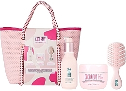 Набор - Coco & Eve Date Night Kit (leave-in/cond/150ml + h/mask/212ml + brush + bag) — фото N1
