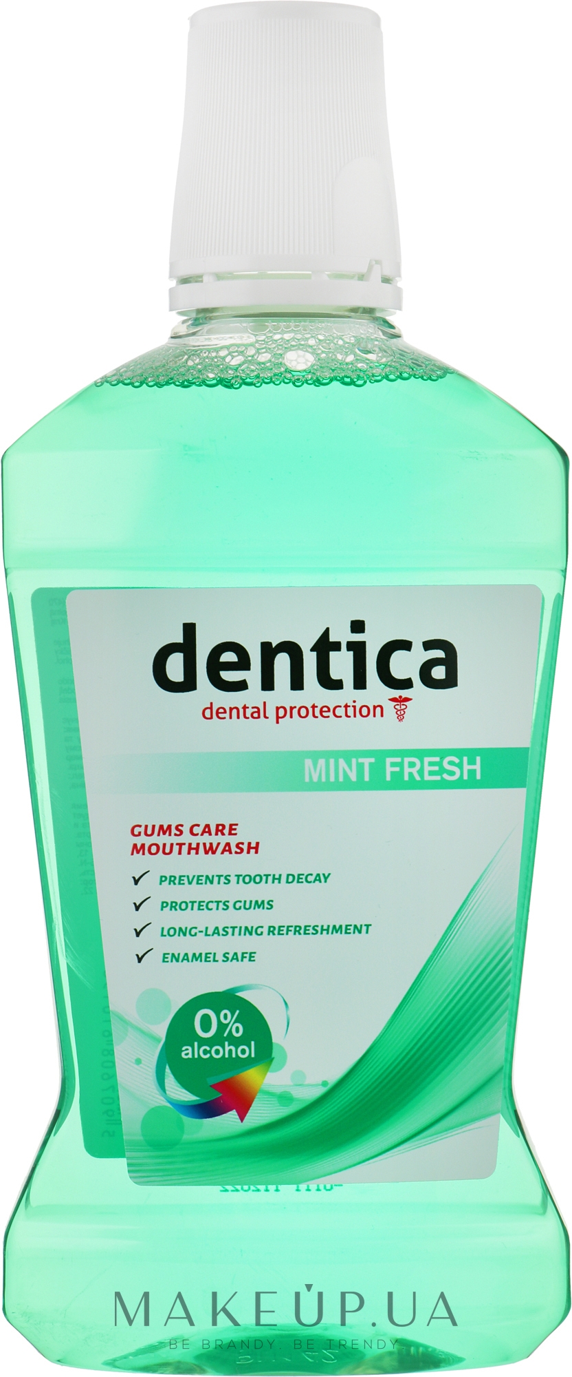 Ополіскувач для ротової порожнини - Dentica Dental Protection Mint Fresh — фото 500ml