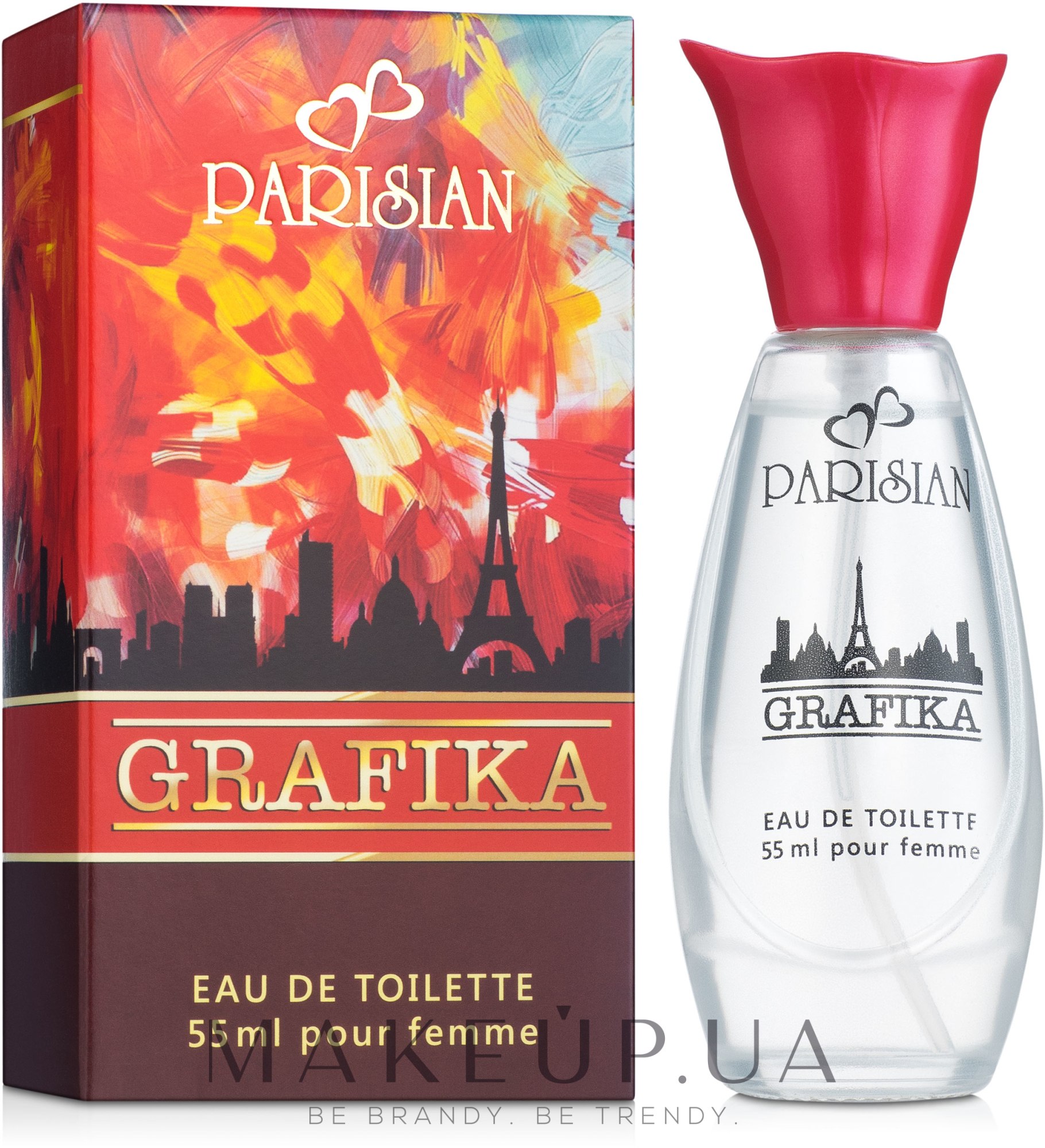 Parisian Grafika - Туалетна вода — фото 55ml