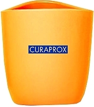 Духи, Парфюмерия, косметика Детский стакан для ванной комнаты, оранжевый - Curaprox